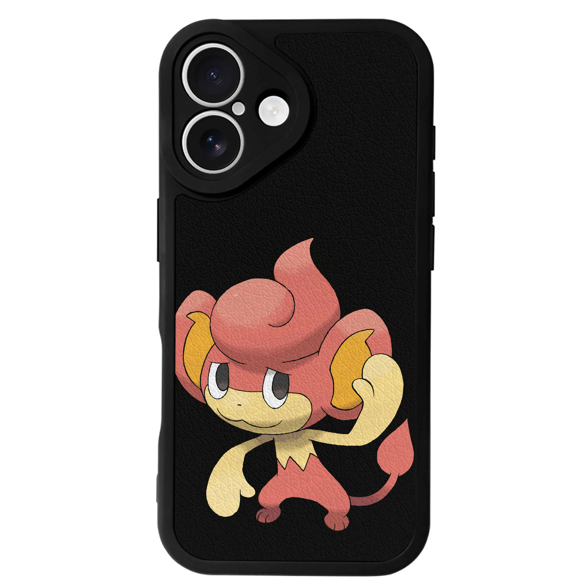 （画像用） ポケットモンスター Pokémon 【iPhone 16シリーズ対応】シリコンスマホケース（レザー調） 材質：シリコン